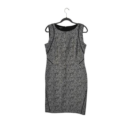Lafayette 148 New York Dresses & Skirts - Lafayette 148 Womens Tweed Sleeveless Sheath Dress Size 6 Black Quiet Luxury